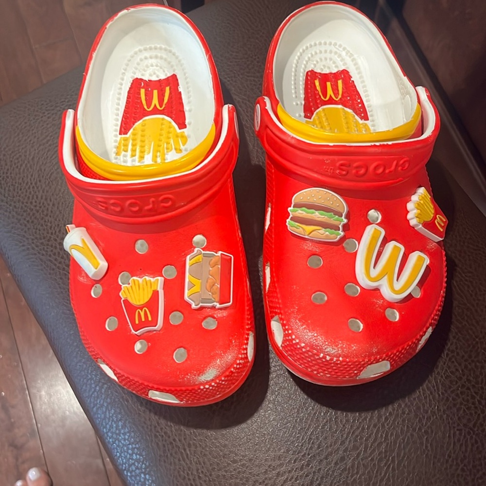 Limited Edition McDonald’s Crocs size M5/ W7